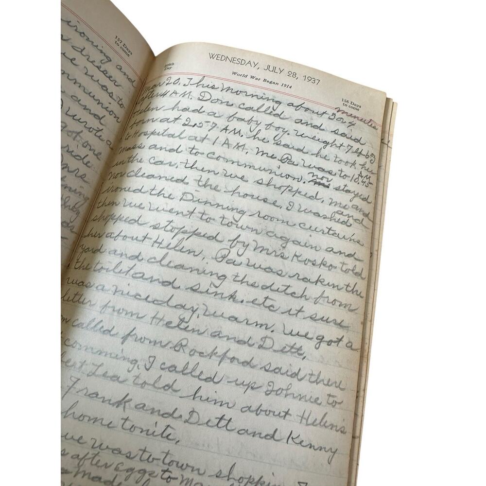 Vintage Diary Lot 1957 1964 Lot of 2 Journals Handwritten Ephemera Paper READ - Picture 3 of 15
